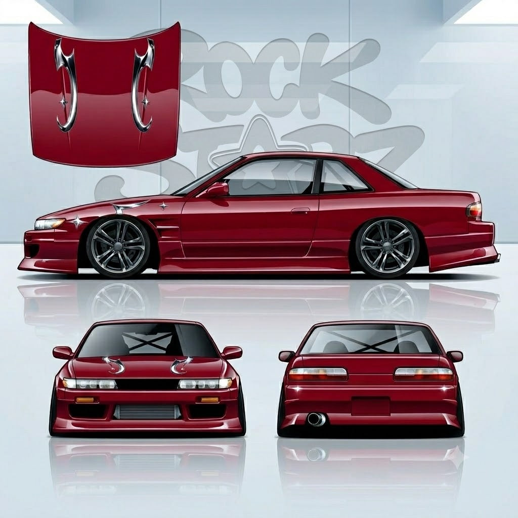 Front end chrome Livery kit Y2K